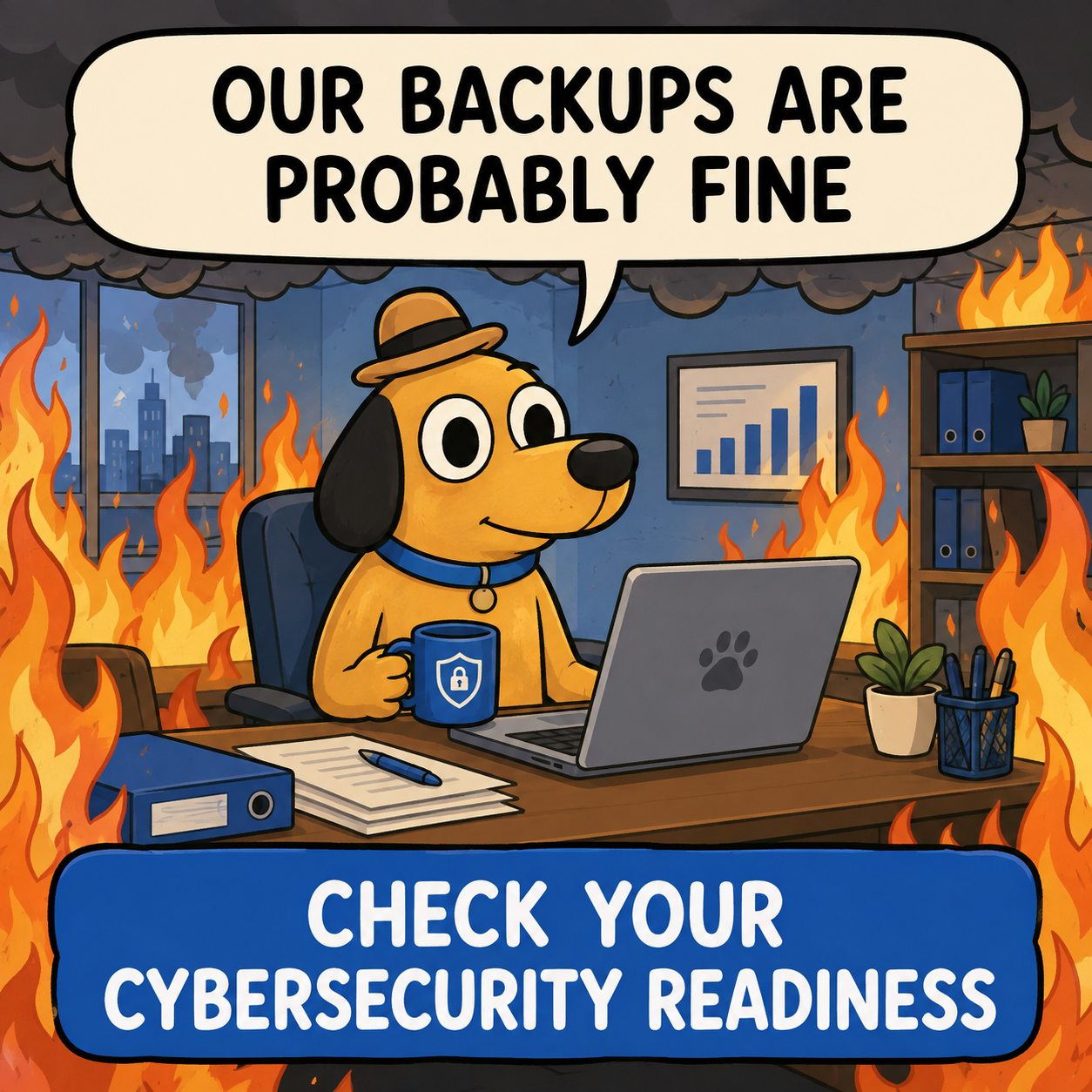Check your cybersecurity readiness Cybersecurity Readiness ad creative