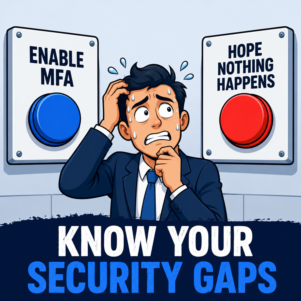 Make MFA consistent Cybersecurity Readiness ad creative