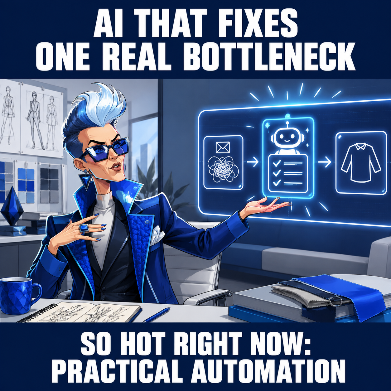 Practical automation AI Automation ad creative