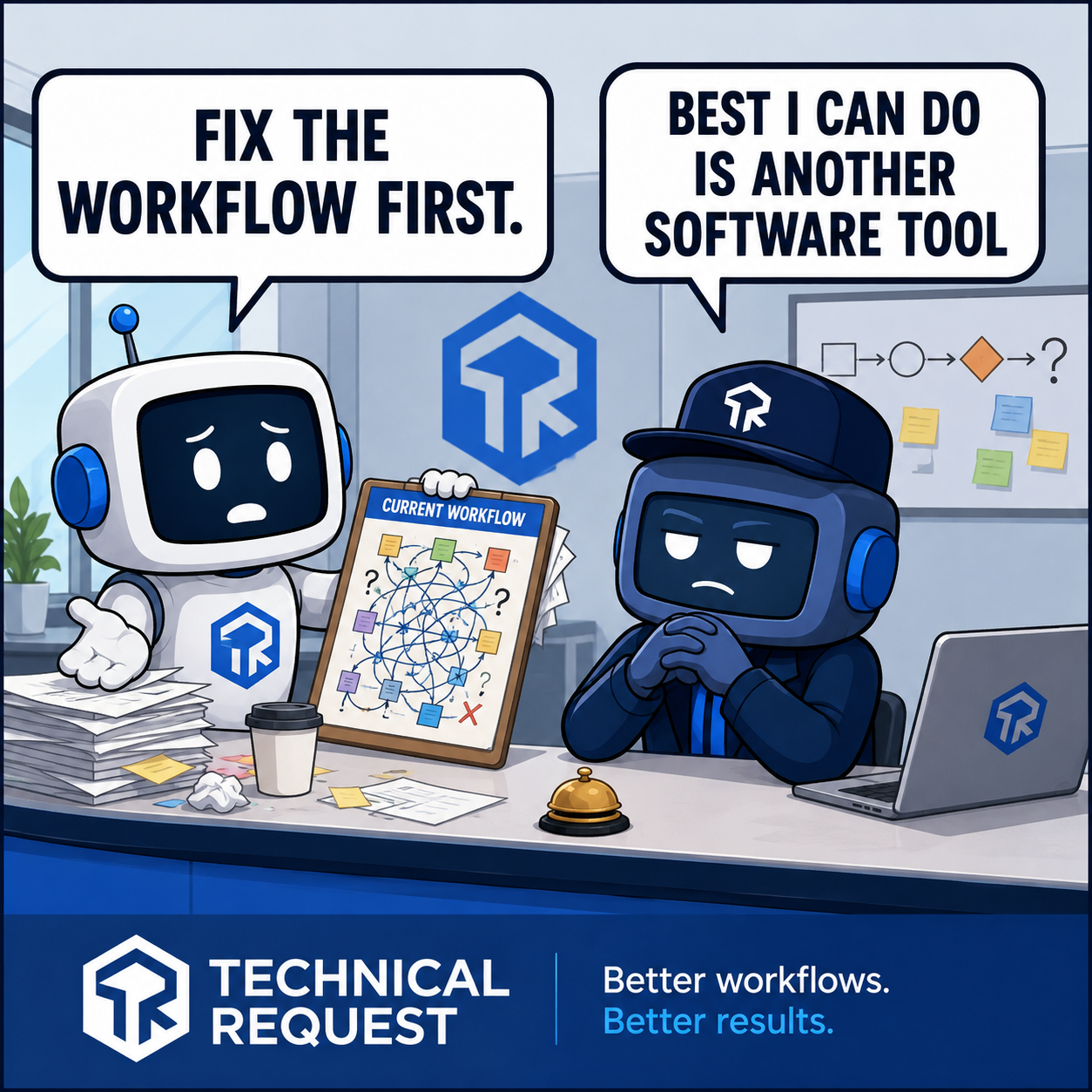 Fix the workflow first AI Automation ad creative