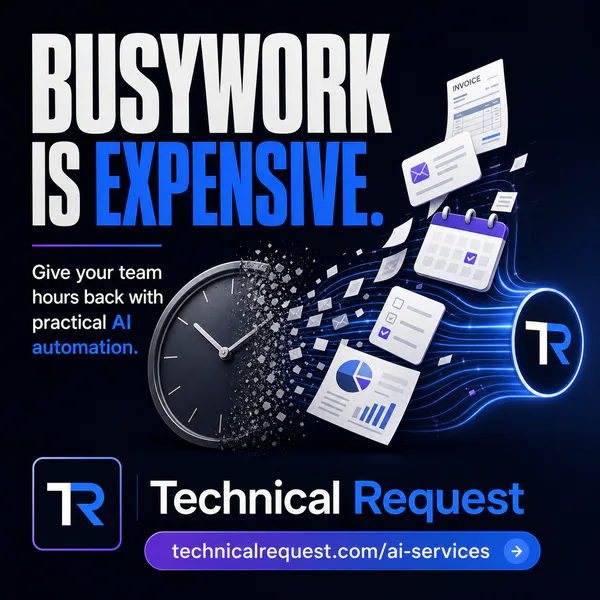 Busywork is expensive ad preview