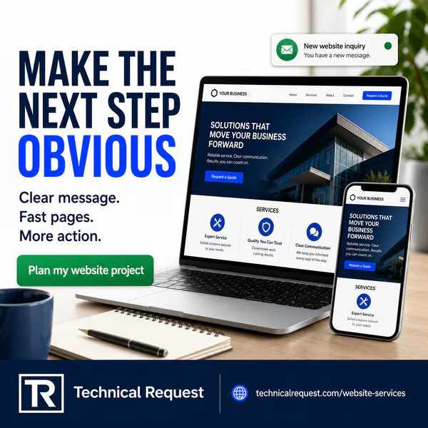 Website services email feature image