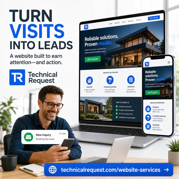Turn visits into leads ad preview